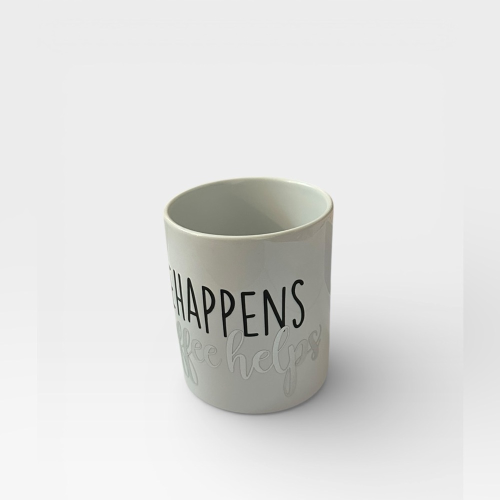 11oz Life Happens Coffee Helps Mug - Picture 5 of 5
